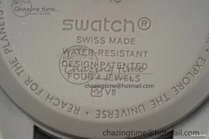 0418 Speedmaster Misson To Saturn 1:1 Best Edition Beige Dial On Nylon Strap Quartz Casual 7861